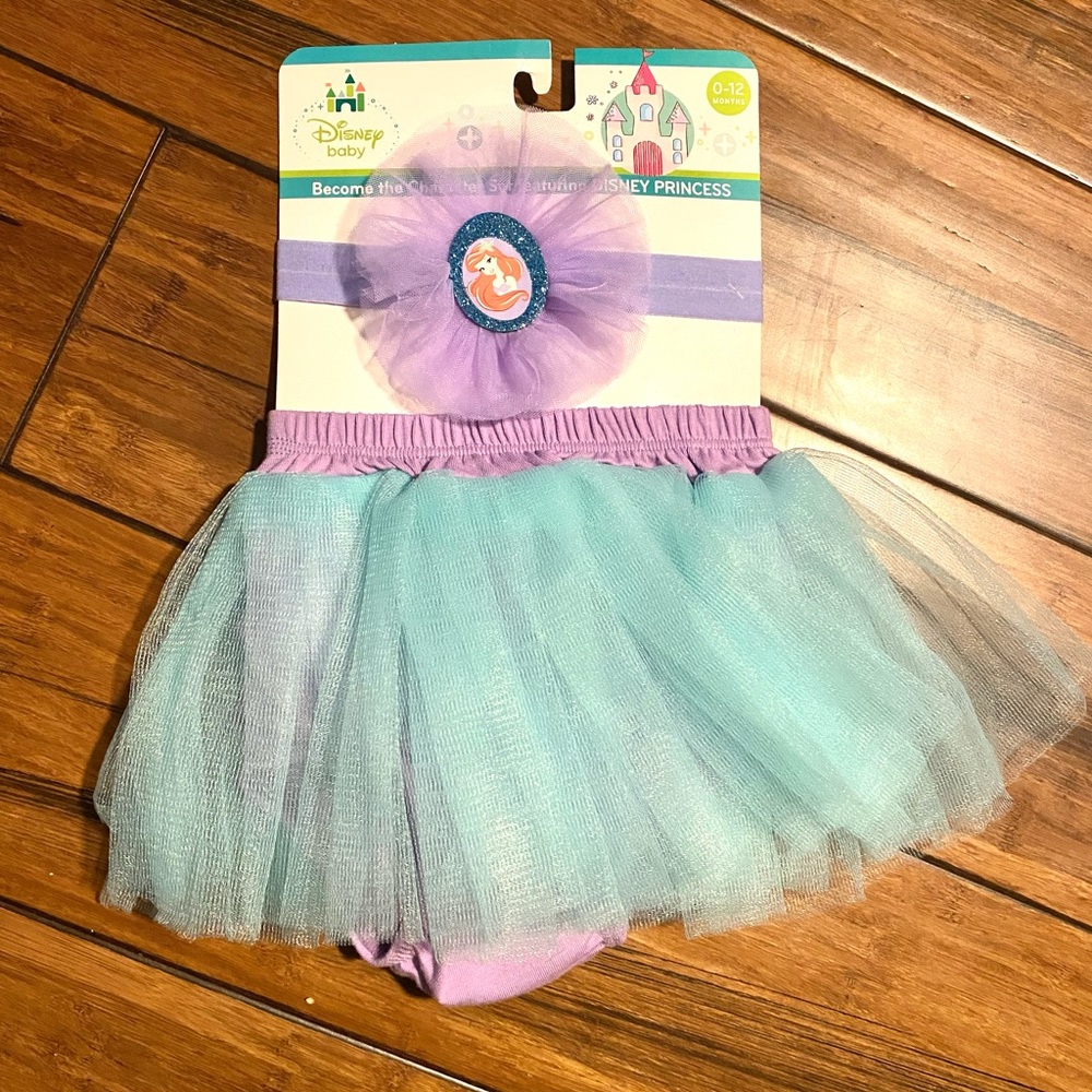 2pc Little Mermaid Tutu Costume NWT